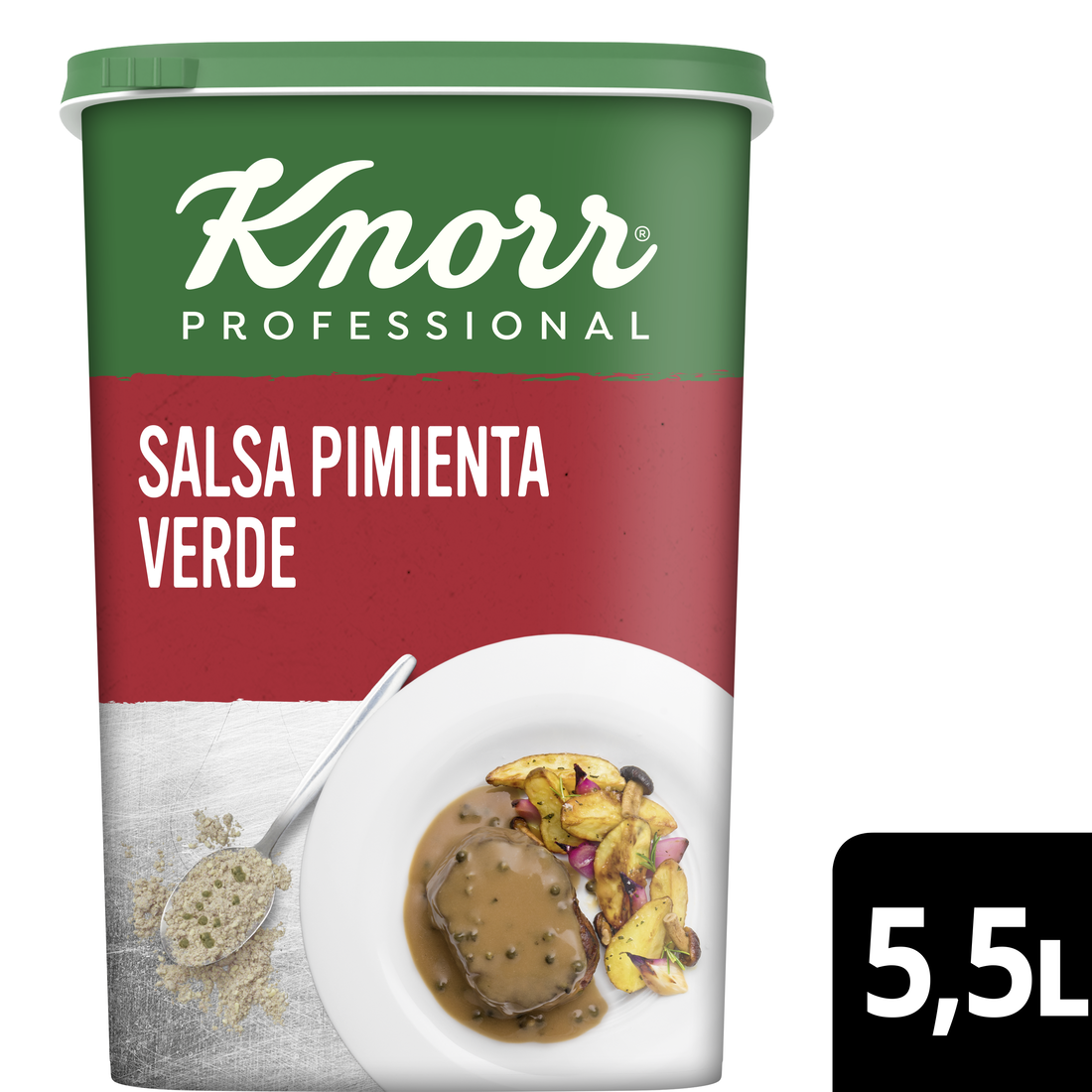 Knorr Salsa Pimienta Verde deshidratada bote 660g - 
